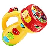 Arshiner Toddler Kids Cartoon Flashlight With Sound Learning Educational Toys [並行輸入品]