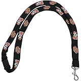 新しい。Oklahoma State Cowboys安全クリップLanyard NCAAキーIDバッジホルダー