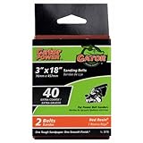 ALI INDUSTRIES 3179 40 Grit Sand Belt, 3-Inch x 18-Inch, 2-Pack [並行輸入品]