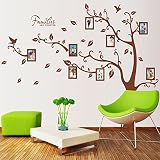 Family Tree Photo Frames Wall Stickers DIY Blank Album Removable Wall Decals Home Decor PVC Art Mura