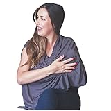 Baby Breastfeeding and Nursing Cover - Also Use As Scarf and Poncho by Mooiste