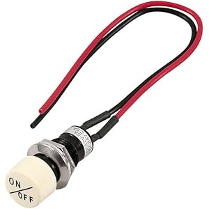 エーモン プッシュスイッチ ON-OFF DC12V・5A/DC24V・2.5A 3209