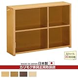 カリモク　本棚・書棚/　書棚　幅100cm　背付きタイプ【ユーティリティプラス】 カラー:MS)ナッツシェル