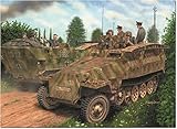 プラッツ ドラゴン 1/35 第二次世界大戦 ドイツ軍 Sd.Kfz251/7 Ausf.D 装甲工兵車 EZトラック付属 (3in1) プラモデル DR6223EZ