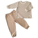 【P10013】オーガニックコットン ベビー ホームウエア＜ブラウン＞95【ORGANIC GARDEN】