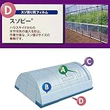 スソ張り用フィルム ビニールハウス 用 スソピー 【75cm幅】 【100ｍ】 【1巻】 農PO系 農業≪関東甲信越以外は、少々お時間がかかります≫