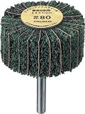 TRUSCO(トラスコ) ナイロンミックスホイール 外径60X厚25X軸6 80♯(5個入) FM6025-80