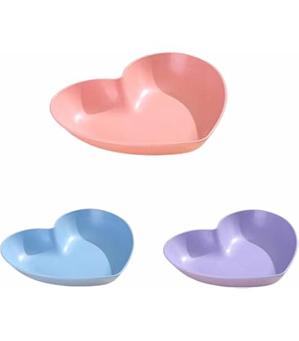 ハート型ピンク皿2枚セット ハート型ピンク皿2枚セット ハート型ピンク皿2枚セット Amazon.co.