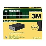 3 M研磨スポンジ、Extra Fine Grit、6パック – 4パック