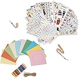 Holiday Accessory Gift Bundle FOR HP Sprocket Prynt Instant Printer - 7 Fun Colorful Sticker Sets + 