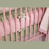 New Arrivals Crib Sheet, Green Polka Dot by New Arrivals