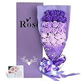 Yobansa 　造花 石鹸の花 花束 ソープ　フラワー　大切な人 へ 感謝 の 気持ち を 伝える 花束 （ 母の日 ・ バレンタイン ・ ホワイトデー ・ 入学 ・ 卒業 ・ 誕生日 ・ 結婚記念