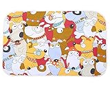 KAV llifestyle 03 Big Doggy design infant baby waterproof play mat mattress pad 3 layers cloths 47 i