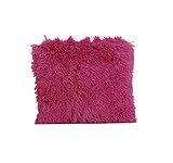 Cotton Tale Designs Fur Decor Pillow Tula/Hot Pink [並行輸入品]
