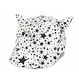 chuangli Cute Cartoonベビーガールボーイヒップホップ野球キャップStar Sunキャップ US サイズ: One Size カラー: ホワイト