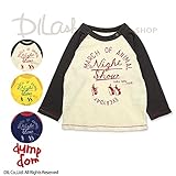 (ダンプドム) dumpdom長袖プリントＴシャツ/秋 70 ネイビー