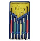 PROMOTE 精密ドライバーセット 6本組 カラーグリップ SD6SR