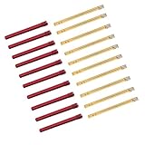 Baosity 20本入り　ドリルビット　6mm　赤＆金　ホールソー　スレート　ダイヤモンド　タイル　ガラス　大理石　お買い得