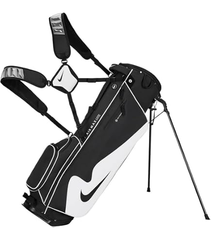 Amazon | ナイキ(NIKE) ゴルフバッグ ブラック×ボルト フリーサイズ