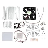 KKmoon DIYキット 熱電ペルチェ 冷却ユニット 冷凍 冷却装置 半導体冷却器 伝導モジュール+ラジエーター+ファン+ TEC1-12706