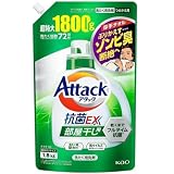 花王 アタック抗菌EX部屋干し用 詰替 特大 1800g