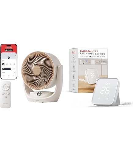 Amazon | 【セット買い】SwitchBot サーキュレーター2 プロ+温湿度計