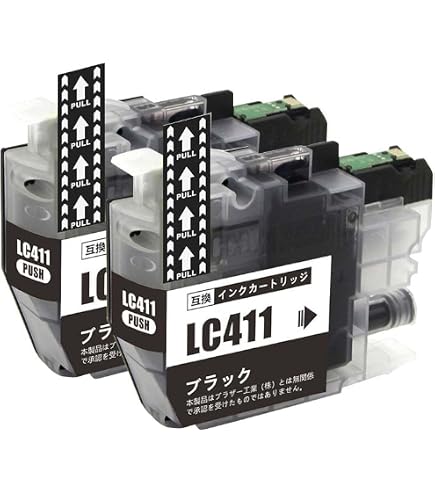 Amazon.co.jp: 番号区別は不用 LxTek Purify LC411 LC411-4PK ブラザー