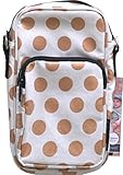 ダイピーズワイピーズ Diapees&Wipees　旅行用ポーチ　おむつポーチ　アメリカ輸入 ショルダーポーチ (ゴールドドット)