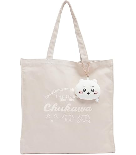 ちいかわ チェックシリーズ トートバッグ（チャーム付き）& ポーチ 6点