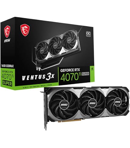MSI RTX 4070 Ti Super 16GB GDDR6Xグラボ