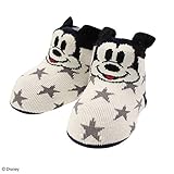（ビッツ）BIT'Z DY Mickey1Pソックス）パッケージ入り :ディズニー/ミッキー/赤ちゃん 10-12 オフホワイト