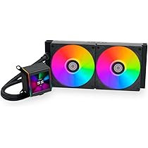 LIAN LI Galahad II LCD SL-INF 360 簡易水冷 Lian-Li Galahad II LCD CPU Liquid Cooler - Black, 360mm, SL