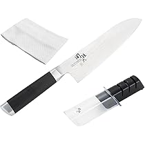 (新品　3本セット)　関孫六 ダマスカス 三徳包丁 AE-5200 165mm 関孫六 貝印 ダマスカス 包丁 3本セット (三徳包丁 刃渡り16.5cm