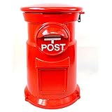 ケイジーワイ工業 KGY レトロ鋳物ポスト コマチ R-1 レッド