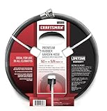 Craftsman 50 Foot x 5/8-Inch RUBBER GARDEN HOSE - MADE IN USA 50' 50 ft [並行輸入品]