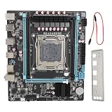 X99 コンピュータマザーボード、4 チャンネル DDR4 NVME M.2 PCIe 16X Gen 3.0 ATX マザーボード、10/100/1000Mbit、SATA3.0、M.2 ポート、USB3.0/2.0、LGA2011 3 ゲーミングメインボード