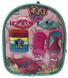 ドリームワークスTrolls GirlバックパックヘアアクセサリーセットTerriesバレッタコームミラー