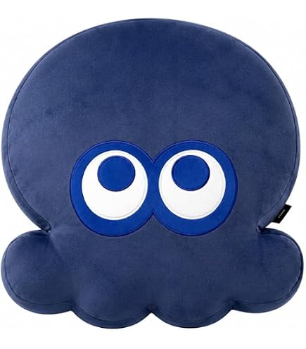 Amazon.co.jp: Splatoon2クッション イカ(ブライトブルー) ぬいぐるみ