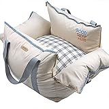 ＰａｒｉｓＤｏｇ 犬 ドライブベッド ドライブボックス 車 シート 犬用 アウトドア カーシート ペット お出かけ ParisDog パリスドッグ 正規品 【PDグッドスリープドライブベッド・ダブル】(アイボリー)