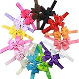 HBLIFE 15点セットベビー ヘアアクセサリー ヘアバンド 髪飾り 髪留め カチューシャ 赤ちゃん ベビー 花 かわいい 出産祝い 誕生日 プレゼント (15色)