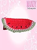 マンディ ベビー ヘアクリップ Watermelon Clips Red