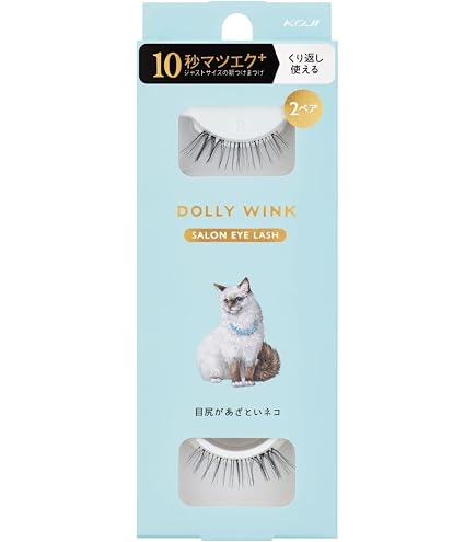 Amazon.co.jp: Dolly Wink Easy Lash No.23 Eyelashes 150% Volume 1