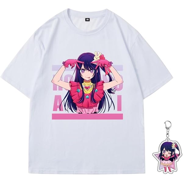 Amazon | [WISHIOP] 推しの子 tシャツ 子供 大人 100％コットン