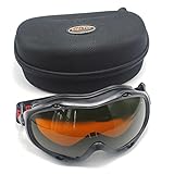 CEレーザー安全ゴーグル1064 + 532nm OD5 + 190-540＆800-1700nmガラスの着用者に適したEP-1-10