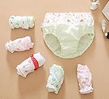 （ Angel Kids ） キッズ ベビー パンツ フリル 下着 デザイン おまかせ 組み合わせ セット ショーツ 100㎝ 110㎝ (100㎝★6枚) …