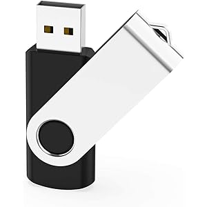 KEXIN USBメモリ・フラッシュドライブ 64GB USB 2.0 USBメモリースティック 360° 回転式 リ データ転送 Windows PCに対応