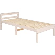 萩原 ベッド ベッドフレーム すのこベッド 高さ調節可能【ちょい置きできる宮棚】 Amazon｜萩原 ベッド ベッドフレーム すのこベッド 高さ調節可能