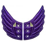 Shwings Shoe Accessories: Purple Wings