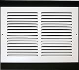 8" x 6" RETURN GRILLE - Easy Air FLow - Flat Stamped Face [並行輸入品]