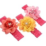 Jolieer ベビーキッズ ガールズ ウサギボウ 伸縮 ヘアバンド カチューシャ　弾性 ベビーカチューシャ